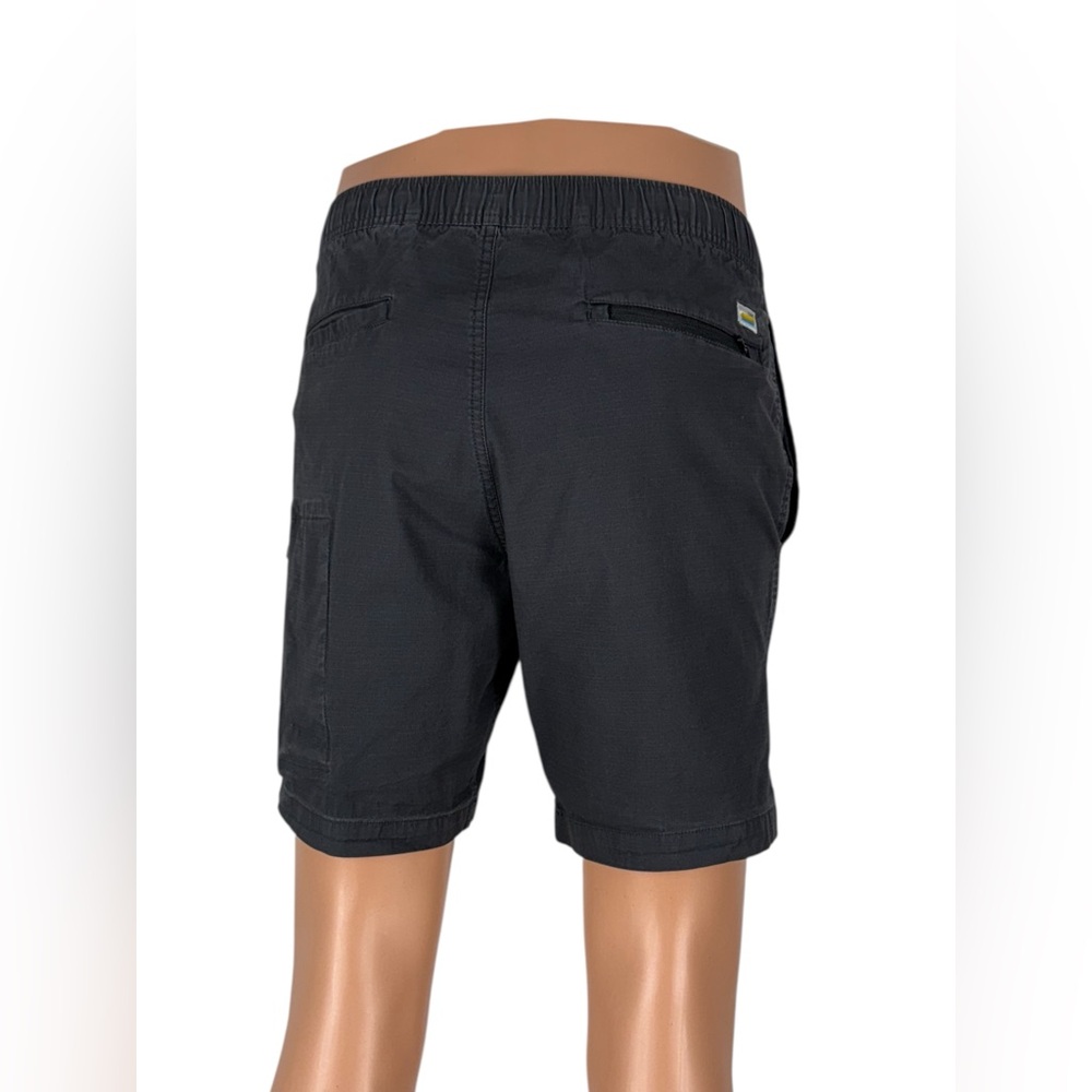 Vuori Ripstop Men Medium Shorts V370 Gray Hiking Organic Cotton Blend 8” Inseam - Picture 4 of 8